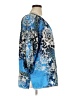 Ali Miles 100% Polyester Blue 3/4 Sleeve Blouse Size 1X - photo 4