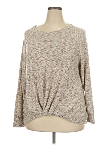 Time and Tru Pullover Sweater (view 1)