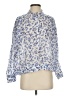 Sundry 100% Cotton Floral Blue Long Sleeve Blouse Size Sm (1) - photo 1