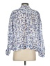 Sundry 100% Cotton Floral Blue Long Sleeve Blouse Size Sm (1) - photo 2