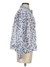 Sundry 100% Cotton Floral Blue Long Sleeve Blouse Size Sm (1) - photo 4