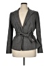 Ann Taylor Factory Chevron-herringbone Gray Blazer Size 14 - photo 1