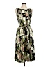 Final Touch Tropical Green Casual Dress Size M - photo 1