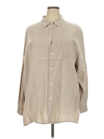 Charter Club Long Sleeve Button-Down Shirt (view 1)