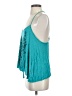 Sun & Shadow 100% Rayon Teal Sleeveless Blouse Size S - photo 5