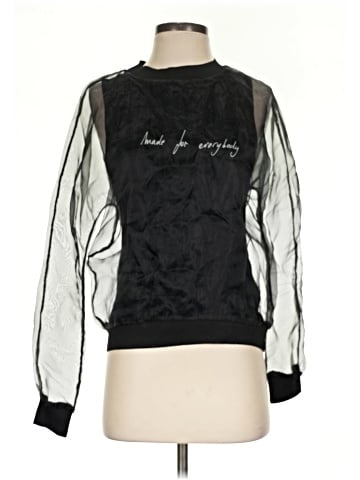 Zara Basic Long Sleeve T-Shirt (view 1)