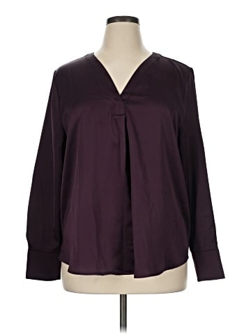 Ann Taylor Long Sleeve Blouse (view 1)