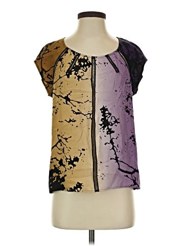 Dolce Vita Short Sleeve Silk Top (view 1)