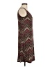 Keren Hart Chevron-herringbone Brown Cocktail Dress Size M - photo 4