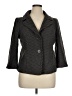 Ann Taylor Polka Dots Gray Blazer Size 14 - photo 1