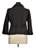 Ann Taylor Polka Dots Gray Blazer Size 14 - photo 2