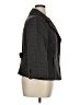 Ann Taylor Polka Dots Gray Blazer Size 14 - photo 4