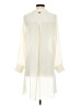 Soft Surroundings 100% Polyester Ivory Casual Dress Size XS - photo 2