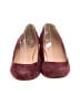 J.Crew Color Block Burgundy Heels Size 9 - photo 2