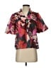 THML 100% Polyester Pink Short Sleeve Blouse Size XS - photo 1