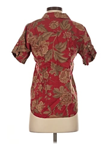 Lauren by Ralph Lauren Short Sleeve Blouse (view 2)