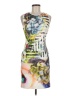Clover Canyon Graphic White Cocktail Dress Size M - photo 1