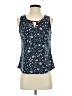 St. John's Bay 100% Cotton Blue Tank Top Size S (petite) - photo 1