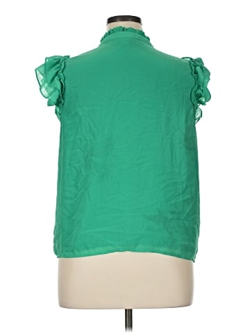 J.Crew Factory Store Short Sleeve Blouse (view 2)