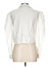 Zara 100% Baumwolle Ivory Long Sleeve Blouse Size L - photo 2