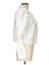 Zara 100% Baumwolle Ivory Long Sleeve Blouse Size L - photo 4