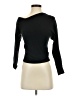 Zara 100% Wool Black Long Sleeve Top Size S - photo 1