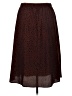Le Lis 100% Polyester Animal Print Brown Casual Skirt Size XL - photo 2