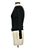 Zara 100% Wool Black Long Sleeve Top Size S - photo 5