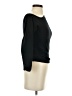 Zara 100% Wool Black Long Sleeve Top Size S - photo 4