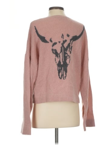 Skull Cashmere Cashmere Pullover Sweater (view 2)