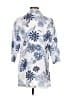 Connie Roberson 100% Linen Blue Jacket Size M - photo 2