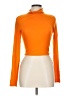 Zara Orange Long Sleeve Turtleneck Size L - photo 1