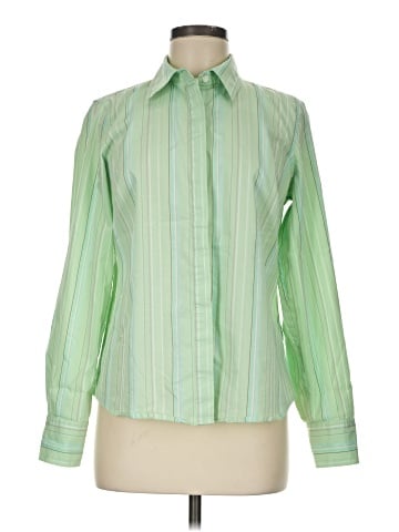 IZOD Long Sleeve Blouse (view 1)