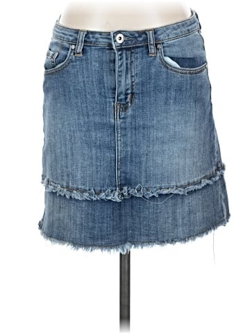 Melrose and Market Denim Skirt (view 1)