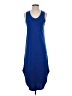 Love Tree Solid Blue Casual Dress Size S - photo 1