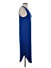 Love Tree Solid Blue Casual Dress Size S - photo 4