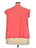 Anne Klein 100% Elastane Pink Short Sleeve Blouse Size 3X - photo 2