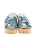 Donald J Pliner Blue Wedges Size 7 1/2 - photo 2