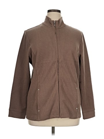 Karen Scott Sport Cardigan (view 1)