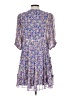 Saylor Paisley Blue Casual Dress Size L - photo 2