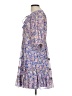 Saylor Paisley Blue Casual Dress Size L - photo 5
