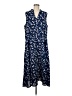 Anne Klein 100% Polyester Stars Blue Casual Dress Size M (estimated) - photo 1
