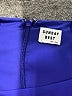 Sunday Best Solid Blue Cocktail Dress Size 0 - photo 7