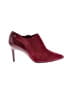 Calvin Klein 100% Leather Burgundy Ankle Boots Size 7 1/2 - photo 1