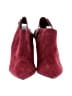 Calvin Klein 100% Leather Burgundy Ankle Boots Size 7 1/2 - photo 2