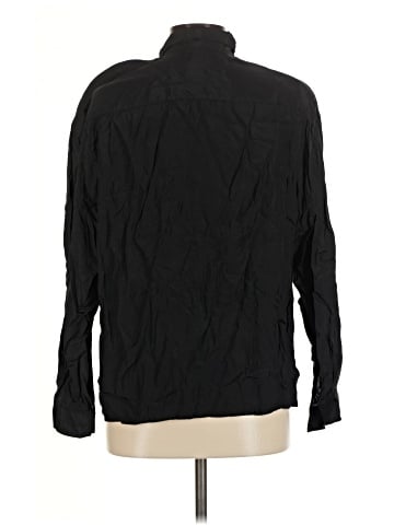 Robbie Bee Long Sleeve Button-Down Shirt (view 2)