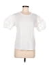 A.L.C. 100% Cotton White Short Sleeve Top Size M - photo 1