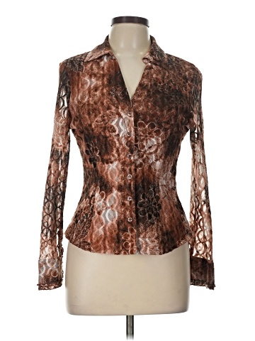 INC International Concepts Long Sleeve Blouse (view 1)