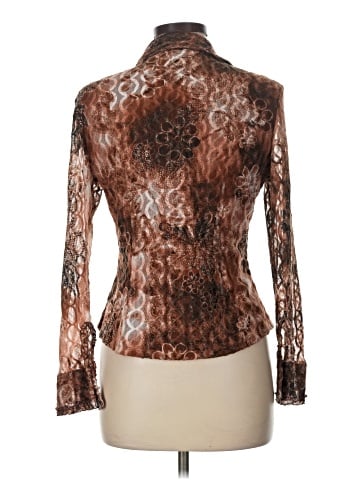 INC International Concepts Long Sleeve Blouse (view 2)