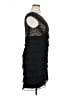 DressBarn 100% Polyester Black Cocktail Dress Size 16 - photo 4